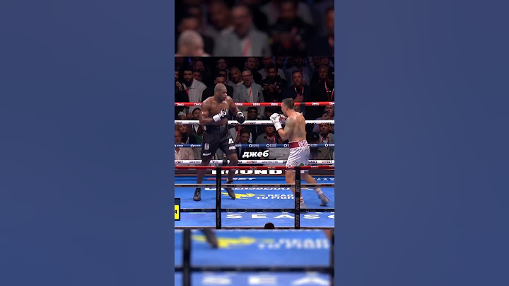 Усик и Дюбуа #boxing