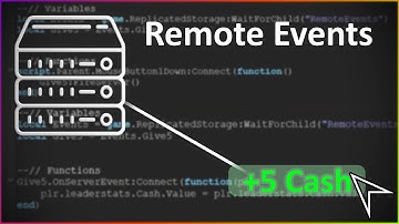 Roblox | How to use Remote Events