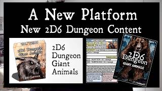 2D6 Dungeon and DR Games on Patreon