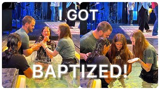 i got BAPTIZED! 💗 | baptism talk + biblestudy vlog