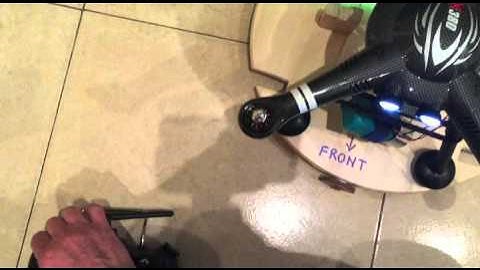 X380 compass calibration without dancing