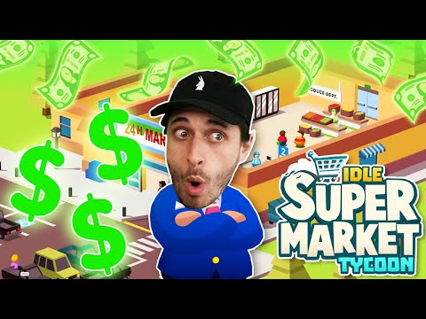 How To Make $30,000 in 1 DAY in Idle Supermarket Tycoon