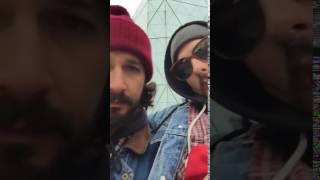 Shia Labeouf destroys nazi at #hewillnotdivideus