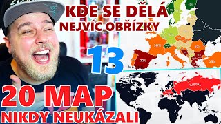 20 MAP KTERÝ TI VE ŠKOLE NIKDY NEUKÁZALI 13