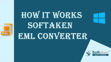 How it Works | Free EML Converter by Softaken Software | 100% Data Safety to Bulk Convert EML Files
