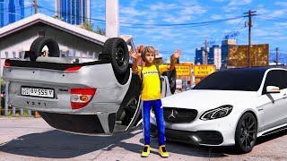 картинка: ОПЕРСКАЯ ЕЗДА В GTA 5 - ПЕРЕВЕРНУЛСЯ НА ОПЕРСКОЙ ПРИОРЕ! УГНАЛ МАШИНУ У ОФФНИКОВ! 🌊ВОТЕР