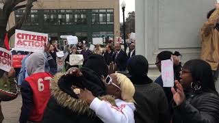 Albany community rallies after police officer is arrested