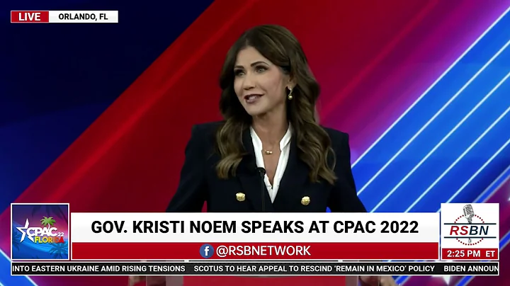 Governor Kristi Noem Full Speech at CPAC 2022 in O...