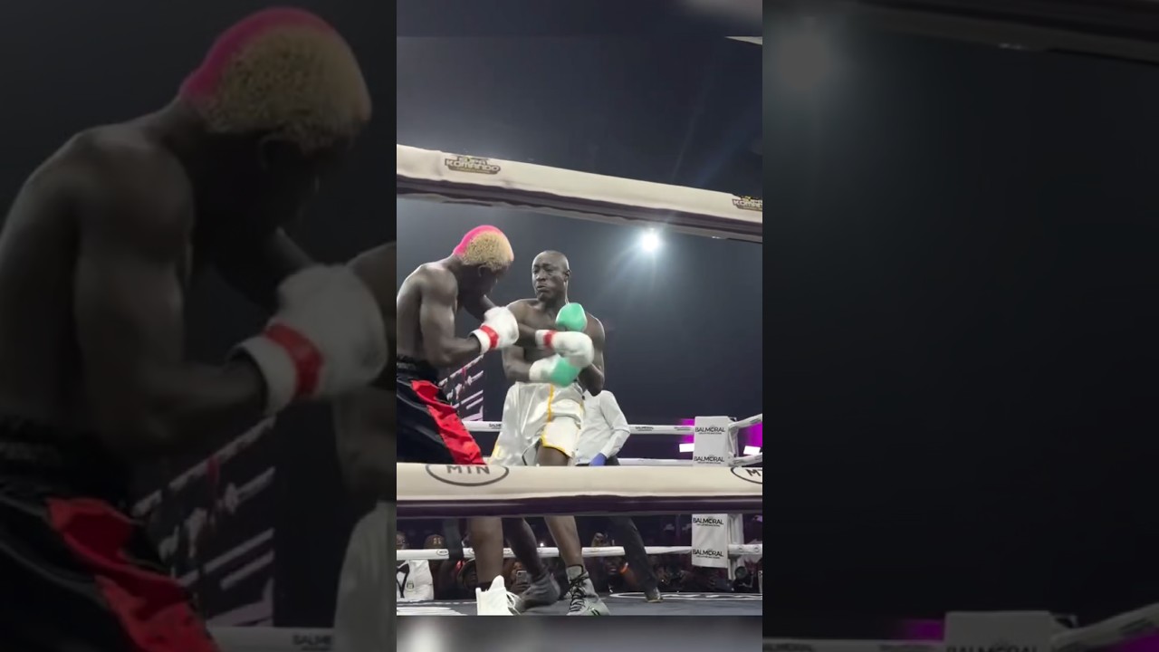 Highlights From Portable Vs Carter Efe Boxing Fight.