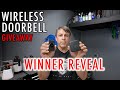 WINNER REVEAL FREE WIRELESS DOORBELL GIVEAWAY