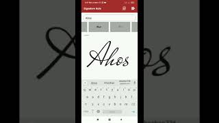 How To Design Your Own Amazing Signature || How To Create A Signature_Tech All Experts. screenshot 1