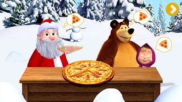 Masha and the Bear Pizzeria Game! Pizza Maker Game (Part 16)