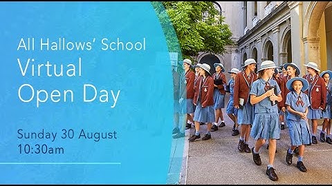 Virtual Open Day 2020 | All Hallows