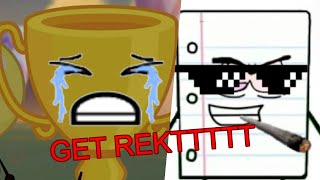 TROPHY GETS ROASTED BY PAPER IN 4K!!!!1!!11!!!