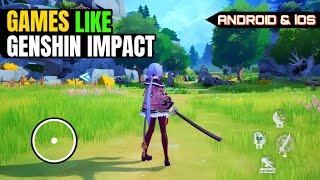 TOP 10 Mobile Games Like GENSHIN IMPACT You Should Check Out