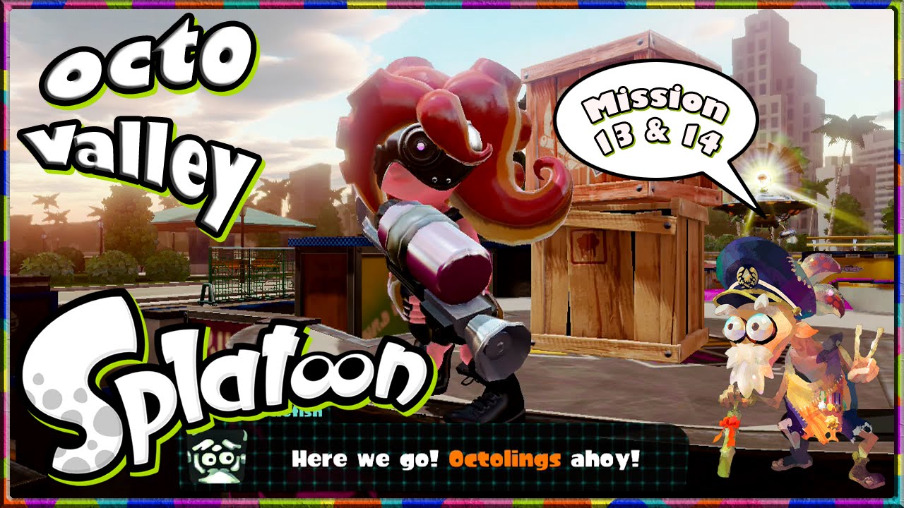 Splatoon - Shifting Splatforms & Octoling Assault - Single Player ...