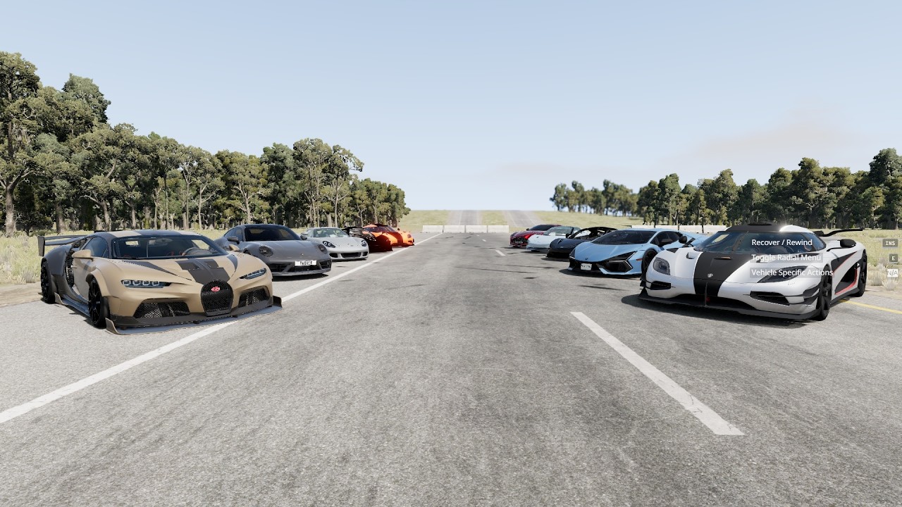 Supercar Pack! / BEAMNG MODS /