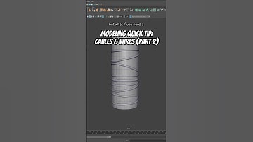 Speed up your modeling workflow with custom curves! #mayamodeling #maya #3dmodeling #hardsurface