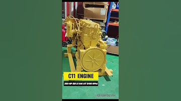 Discover the Power of the Genuine CAT C11 Engine  #dieselmachine #automobile #trackloader #engine
