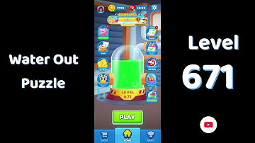 Water Out Puzzle Level 671 Walkthrough 💧 | Step-by-Step Solution | SolutionGuruji
