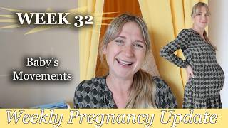 WEEK 32 | BABY'S MOVEMENTS IN PREGNANCY | ALINA GHOST