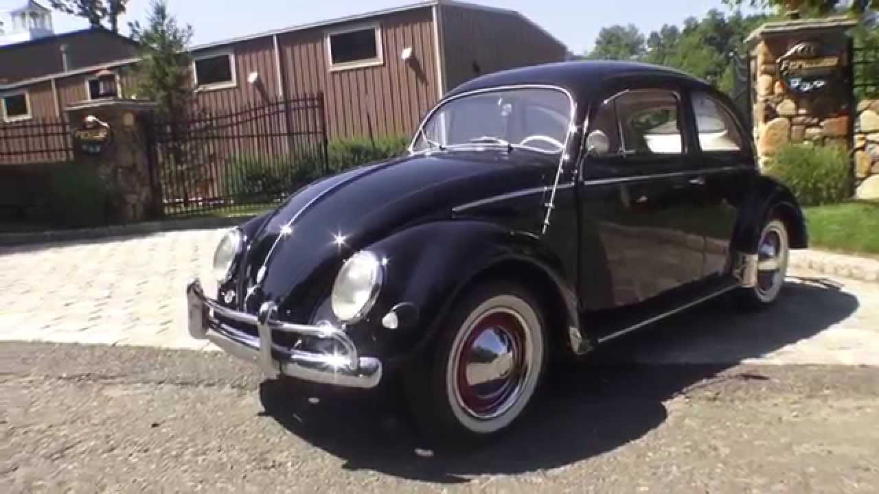 Classic VW BuGs 1956 Oval Window Beetle FOR SALE Walk Around VIDEO