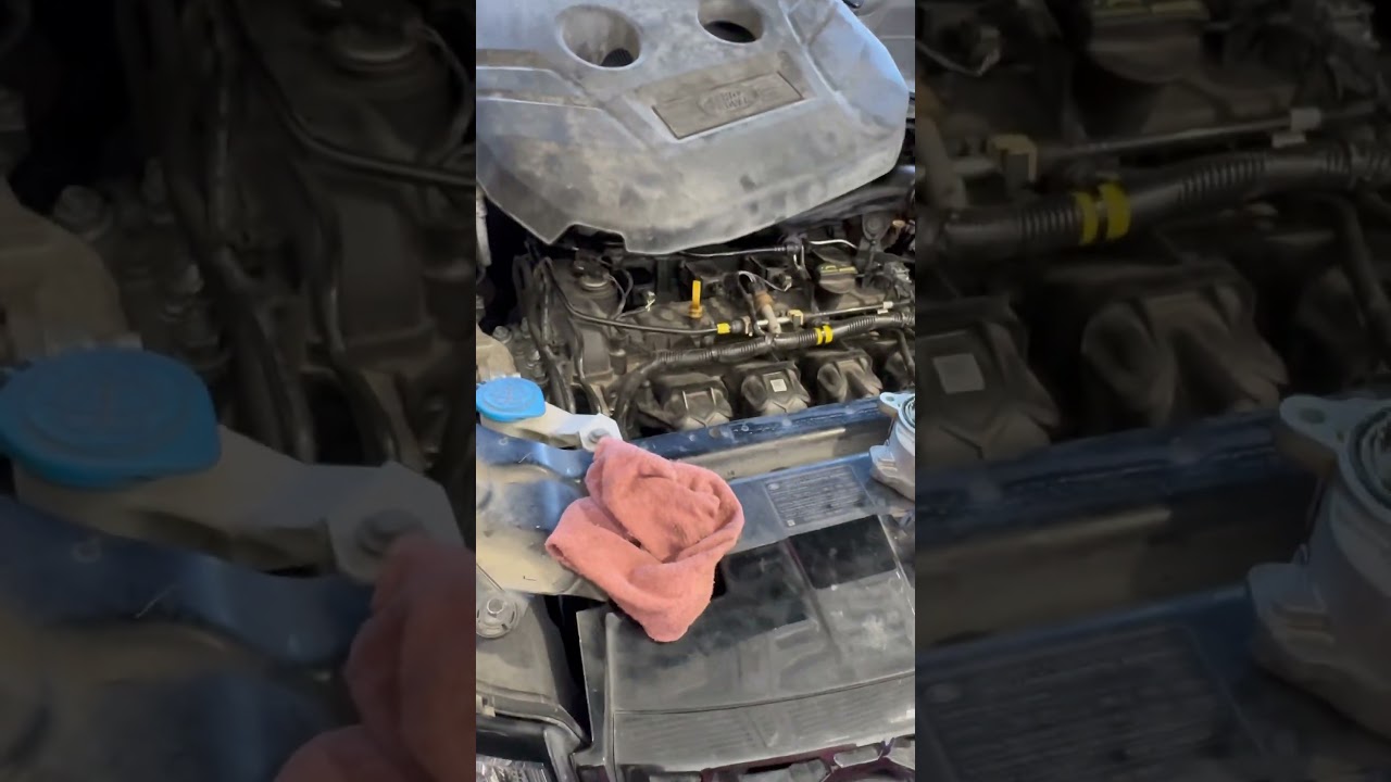 Quick fix code P0299 “low turbo boost”on a 2016 range rover discovery 2.0 engine. Vacuum pump