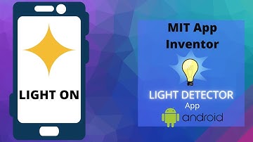 Create Light Detector Mobile App || MIT App Inventor || By Krishna Raghavendran