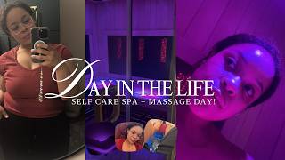 Self Care Day - Spa + Massage , PR Unboxing Amazon + Avenue | VLOG