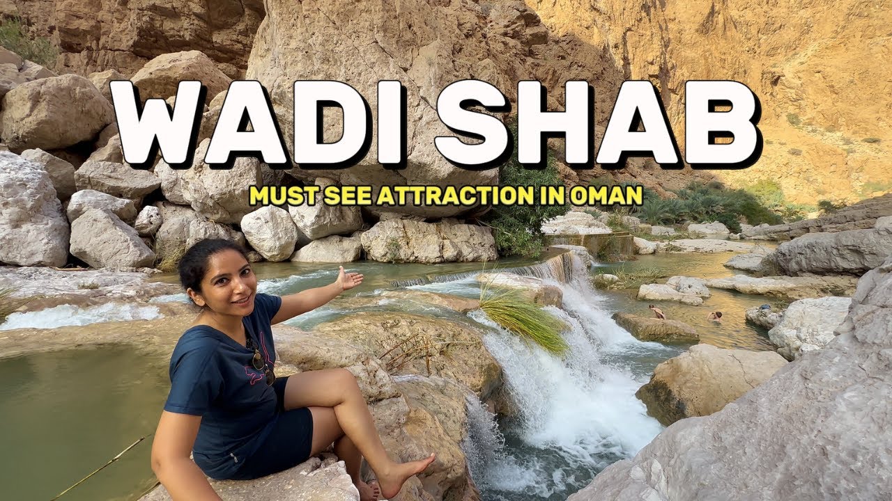 From Hike to Swim: A Full Day at Wadi Shab | Wadi Shab Adventure | Muscat's Must-See Adventure| Oman