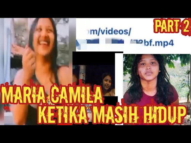 viral  , maria camila || VIDEO moment ketika MARIA CAMILA masih hidup ( PART 2 ) #mariacamila class=