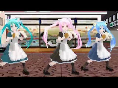 【MMD】 ちびあぴメイドで「ろりこんでよかった～ フルver」