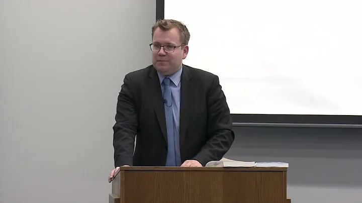 First Bell Lecture Series:  Dr. Sebastian Bruns - ...