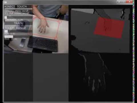 Touch Interface Everywhere with Kinect