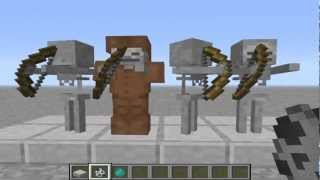 Minecraft Half Slab Glitch (Mob Glitch)