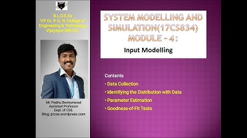 Module 4_1:Input Modeling steps to Develop useful Input Model
