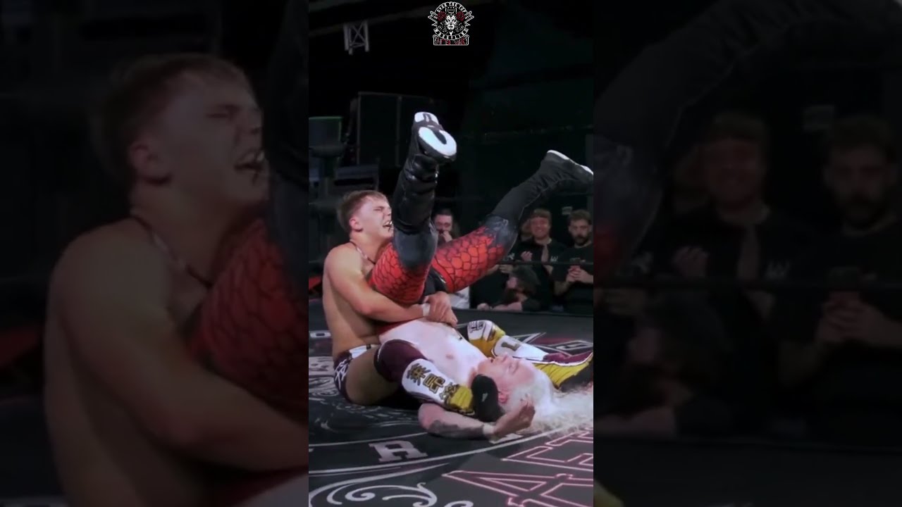 Kingslayer Jay vs Leon Cage for the OTT European Championship #irishwrestling #ott