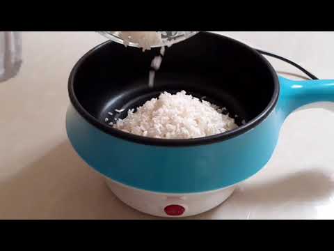 Cara Masak Nasi di Panci Elektrik (cek tips di deskripsi)~How to Cook Rice by Using the Electric Pan