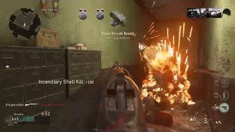 CoD WWII Using Incendiary Shells