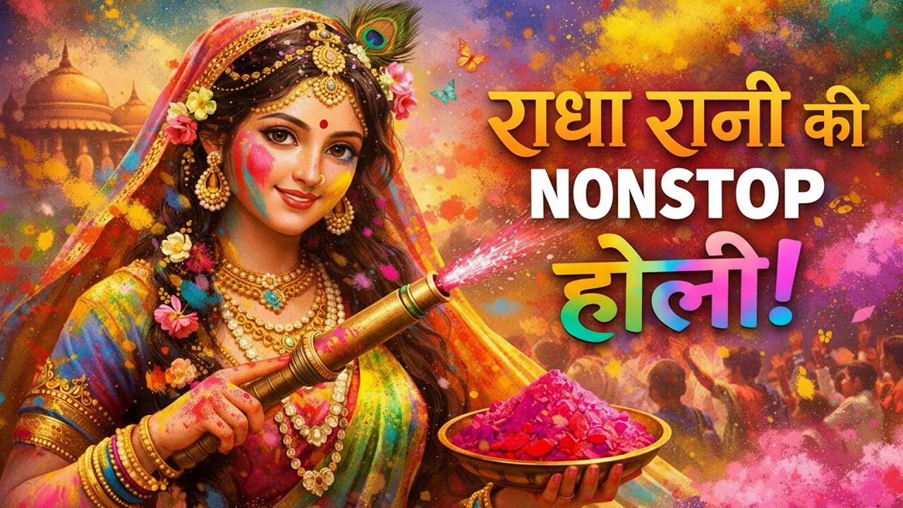राधे कृष्ण का सुपेरहिट होली भजन | Lord Radha Rani Bhajan | राधा कृष्ण होली के गाने | Holi Song