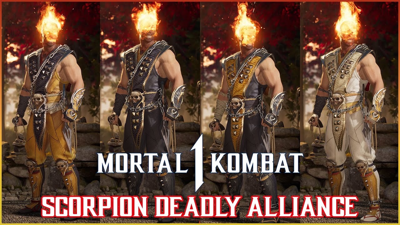 You can buy a killer new Mortal Kombat: Deadly Alliance skin for Scorpion  right now in Mortal Kombat 1