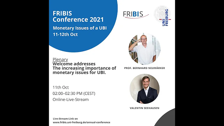 FRIBIS Conference 2021 Plenary - The increasing importance of monetary issues for UBI