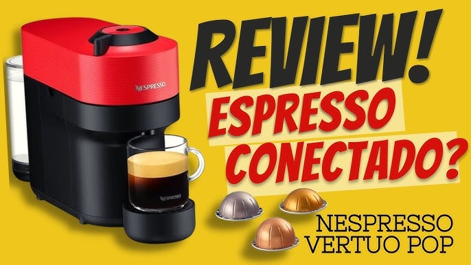 Nespresso Vertuo Pop+ Coffee Maker and Espresso Machine - Red