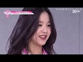 Produce 48 [단독/48스페셜] - Bae Yoon Jung's reaction to the Very Very Very centers [Eng subs]