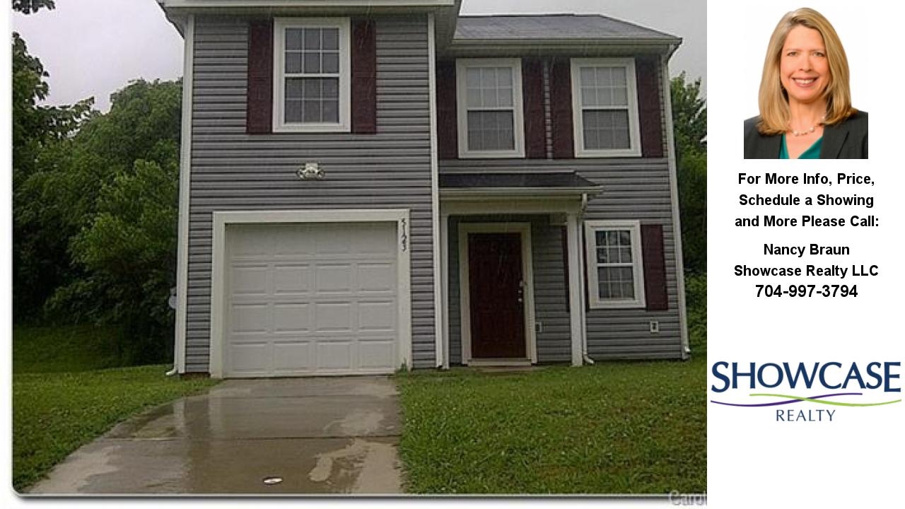 5123 Plaza Meadow Drive, Charlotte, NC Nancy Braun Showcase Realty LLC YouTube