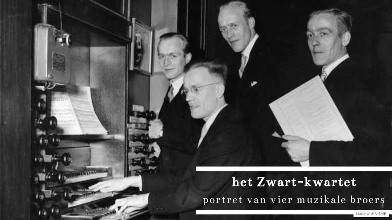 Het Zwart-kwartet: een portret van vier muzikale broers | Arjan Wolfswinkel, orgel