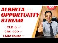 What is alberta opportunity stream  pr visa with clb 5 program
