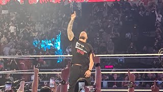 RAW After Wrestlemania 38 - Roman Reigns Entrance