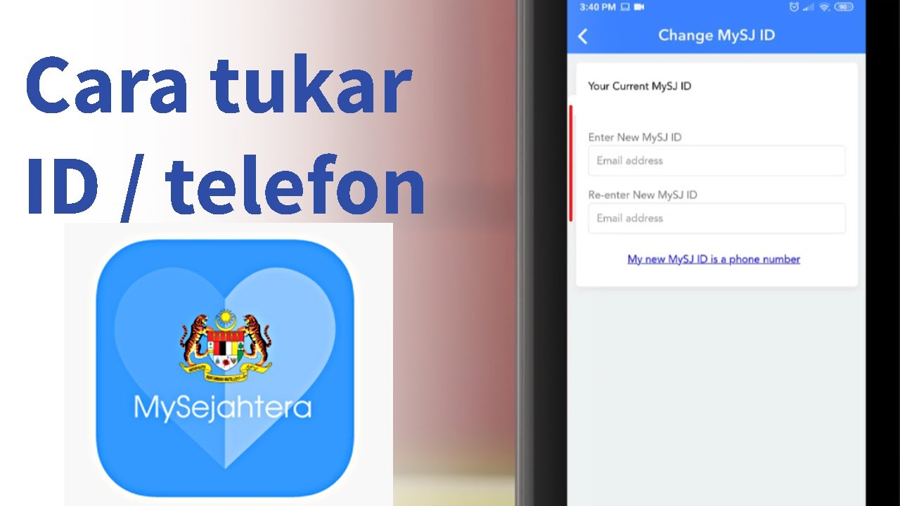 Cara Reset Password Mysejahtera Youtube