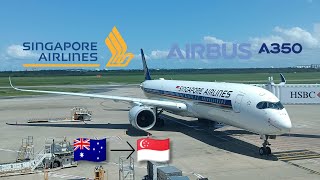 7+ HOURS IN SINGAPORE AIRLINES ECONOMY Brisbane to Singapore l 4K